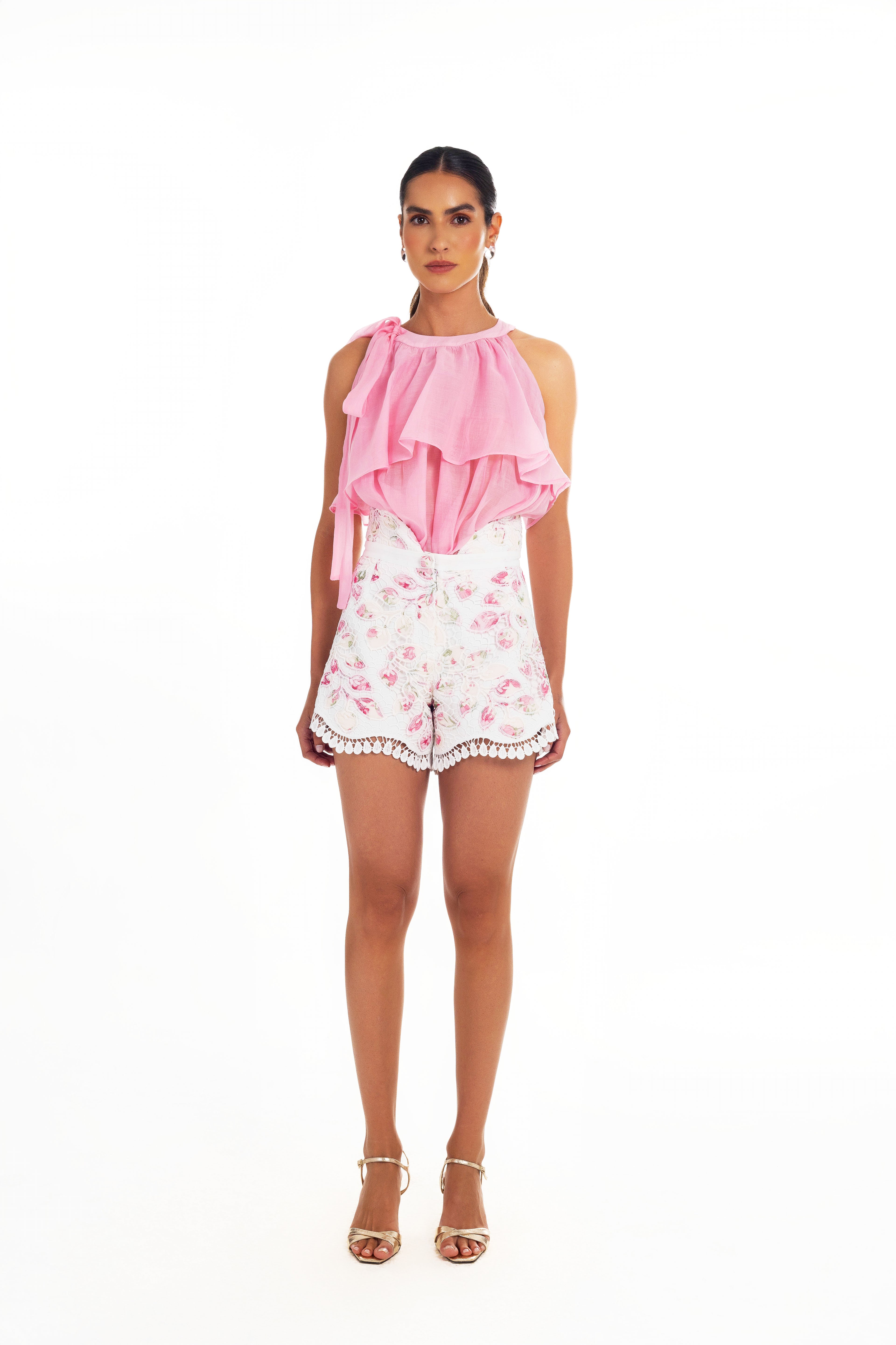 SOFT PINK DOLLY TOP
