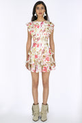 CORAL SHELL DRESS