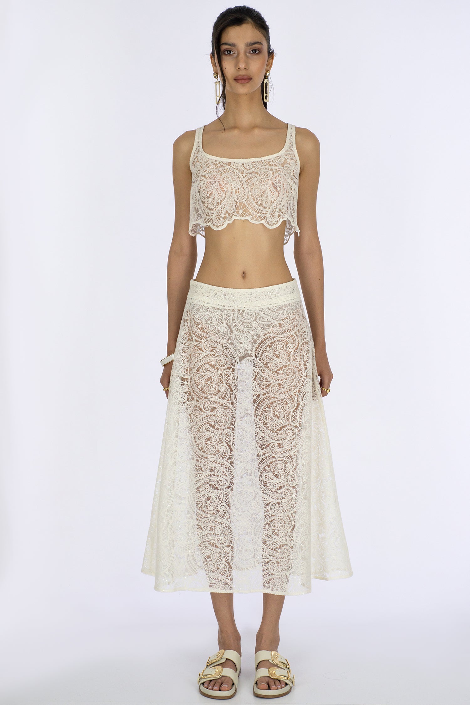 SERENA MIDI SKIRT