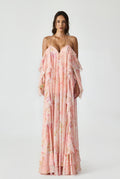 Ruffle Detailed Maxi Dress