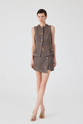 Tweed Skort
