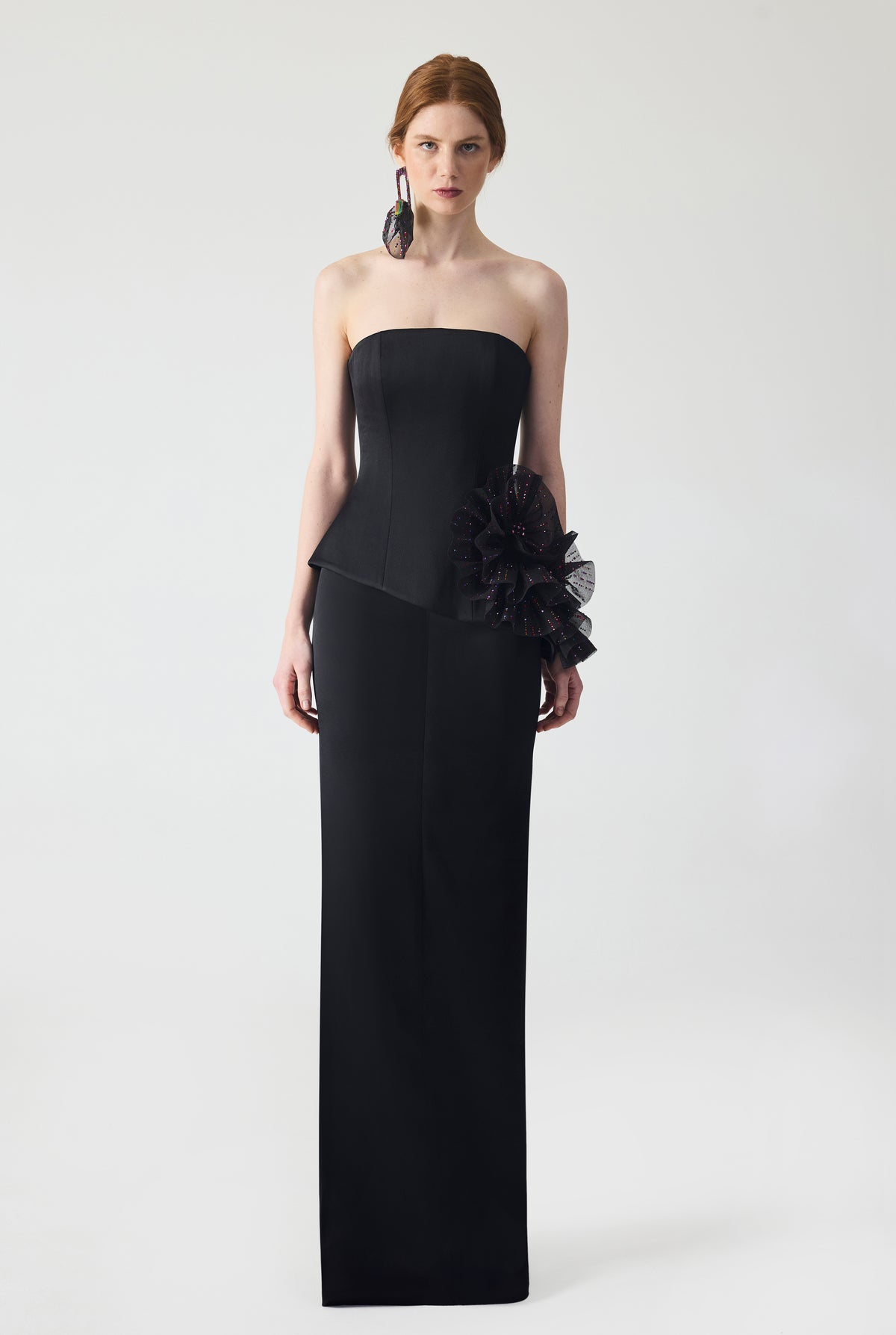 Crepe Maxi Skirt