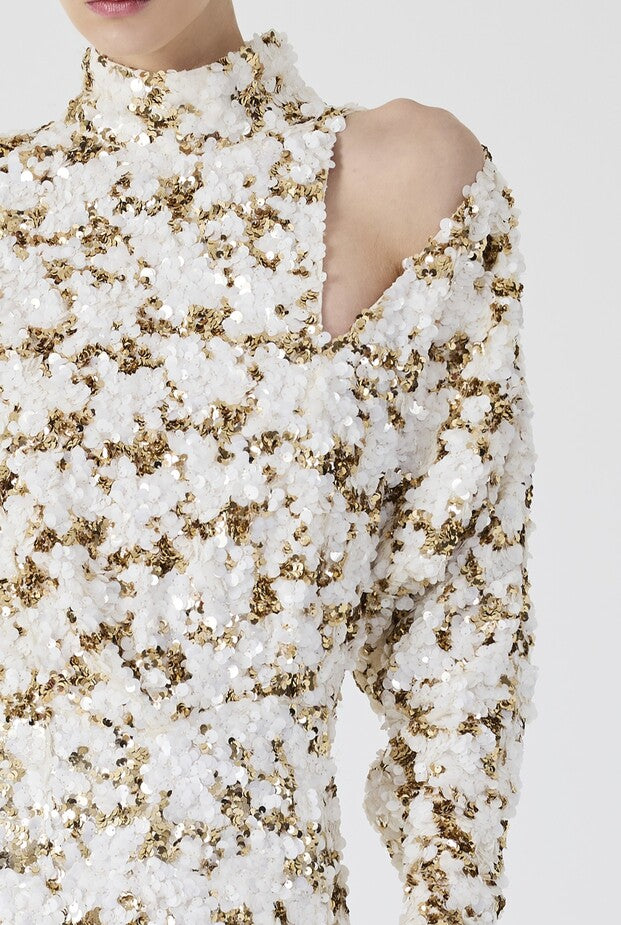 Sequin Long Dress