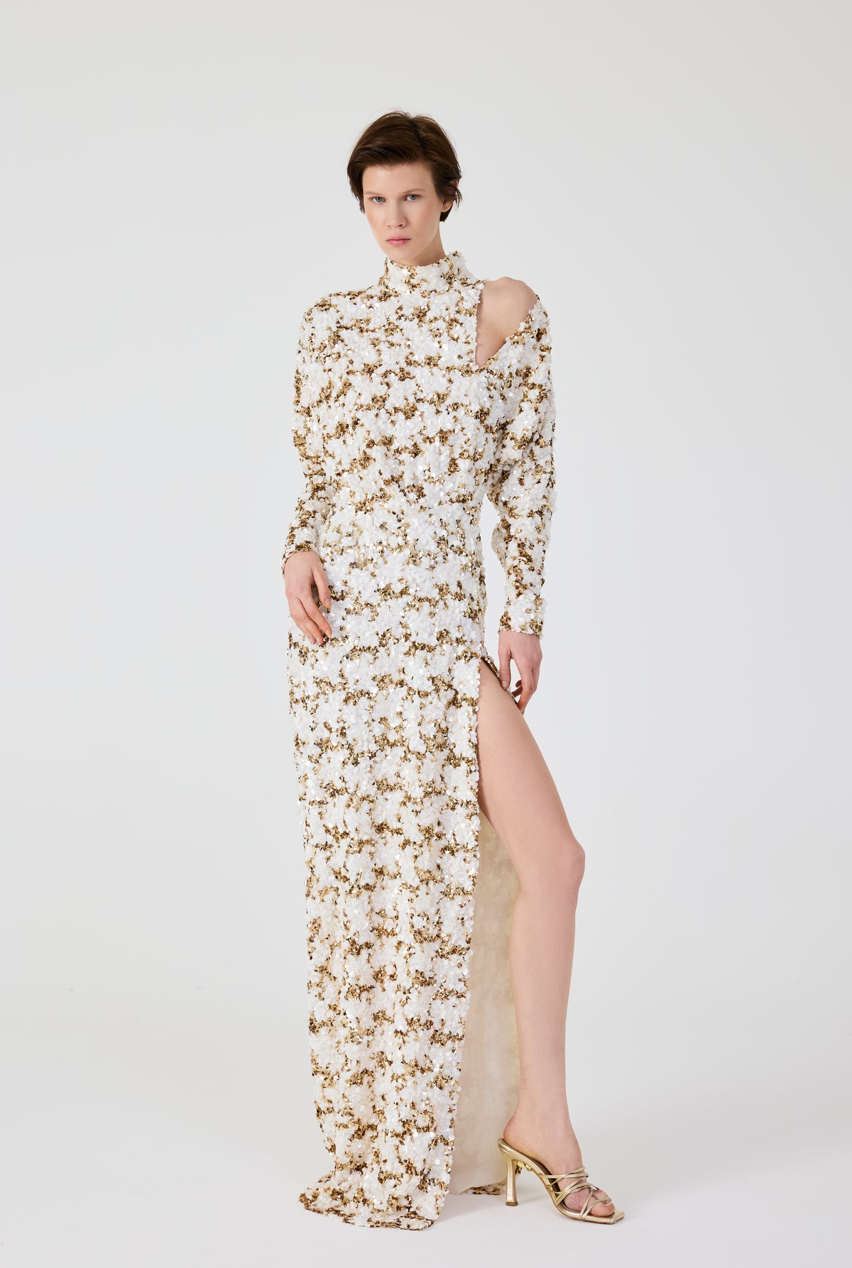 Sequin Long Dress