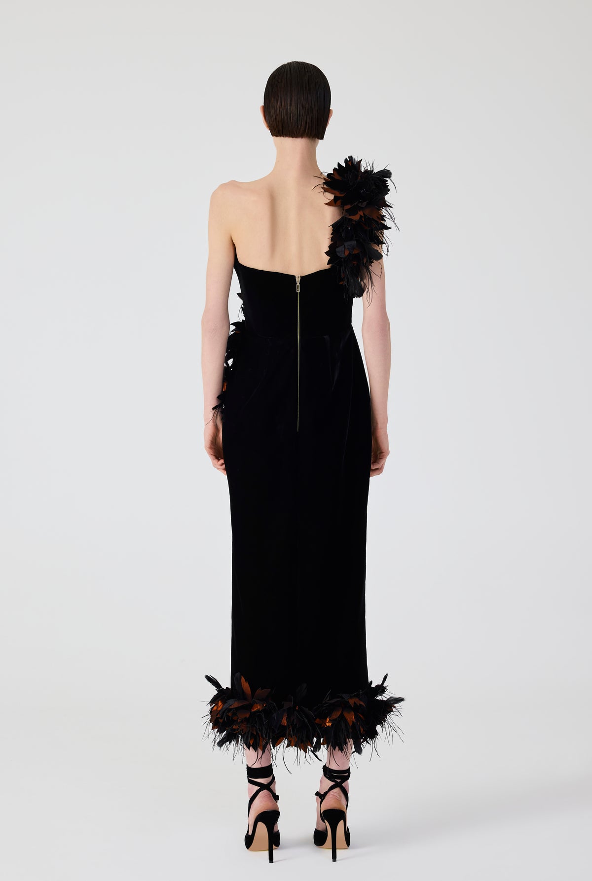 Velvet Midi Dress