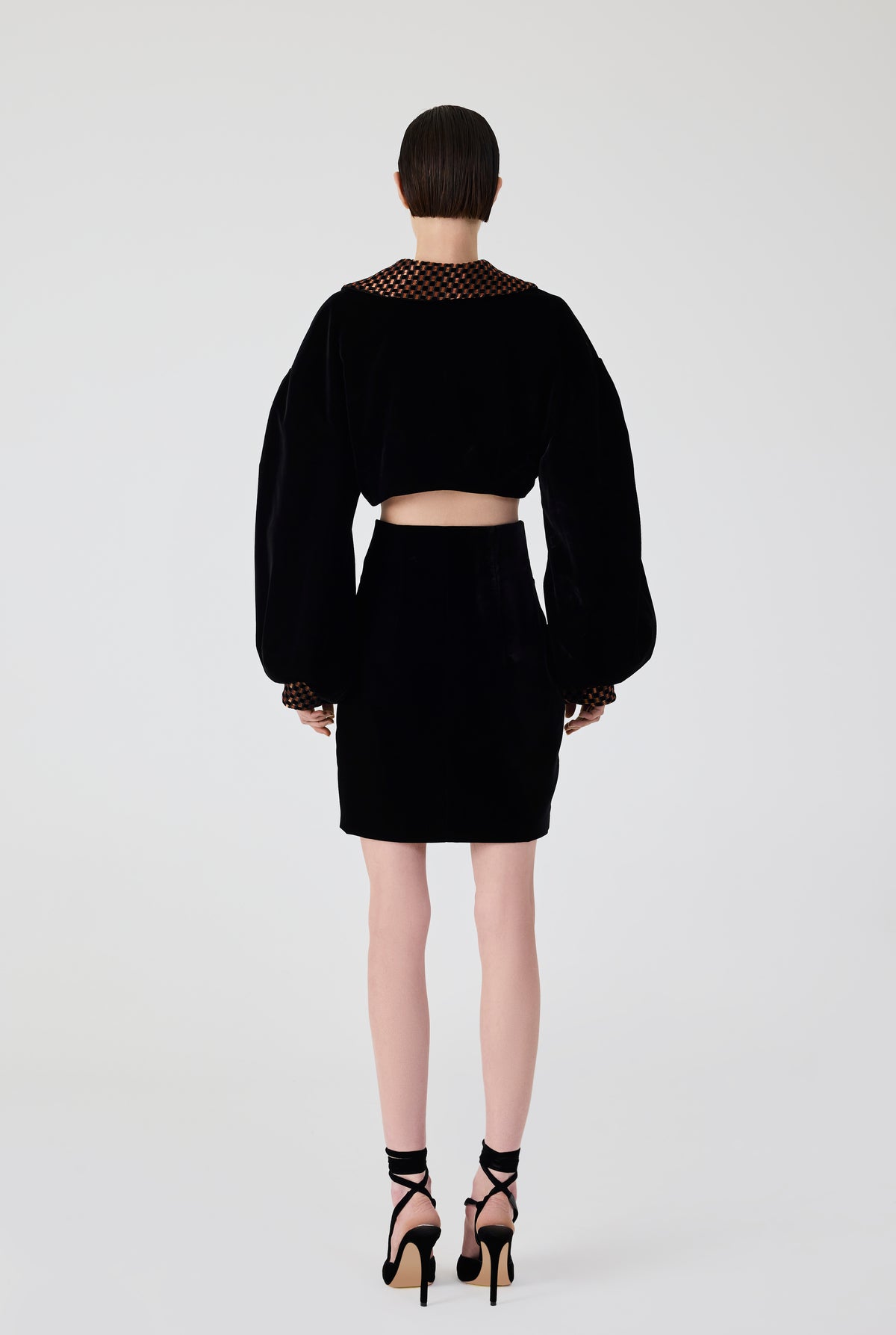 Velvet Crop Jacket