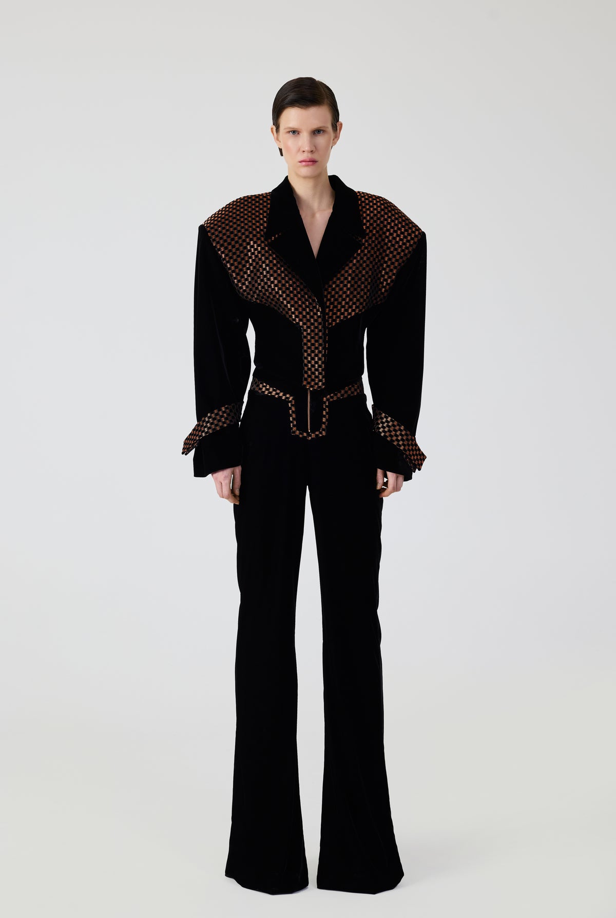 Velvet Oversize Jacket
