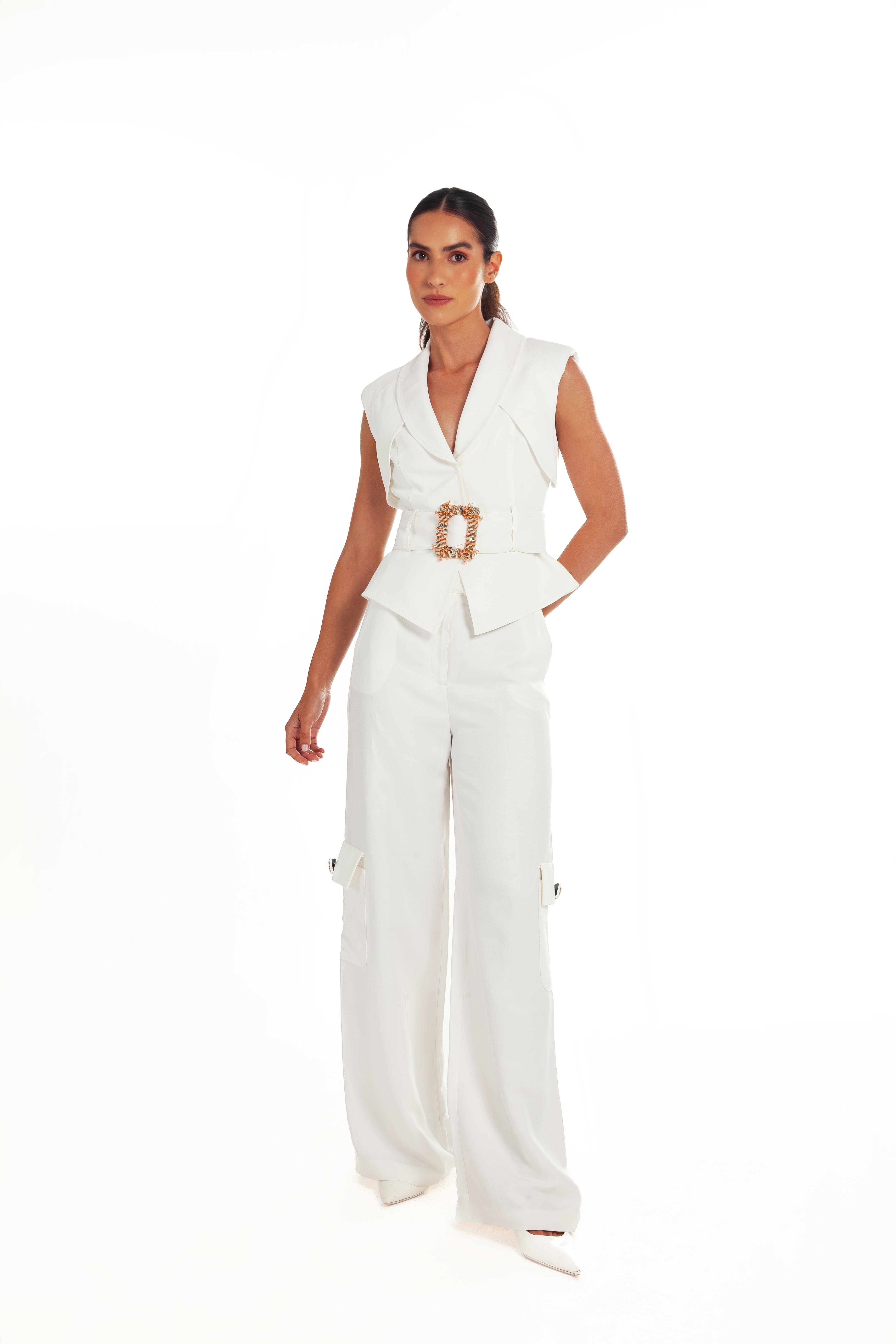 STRAIGHT LEG CARGO PANTS