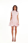 DREAMY PINK SLEEVELESS DRESS