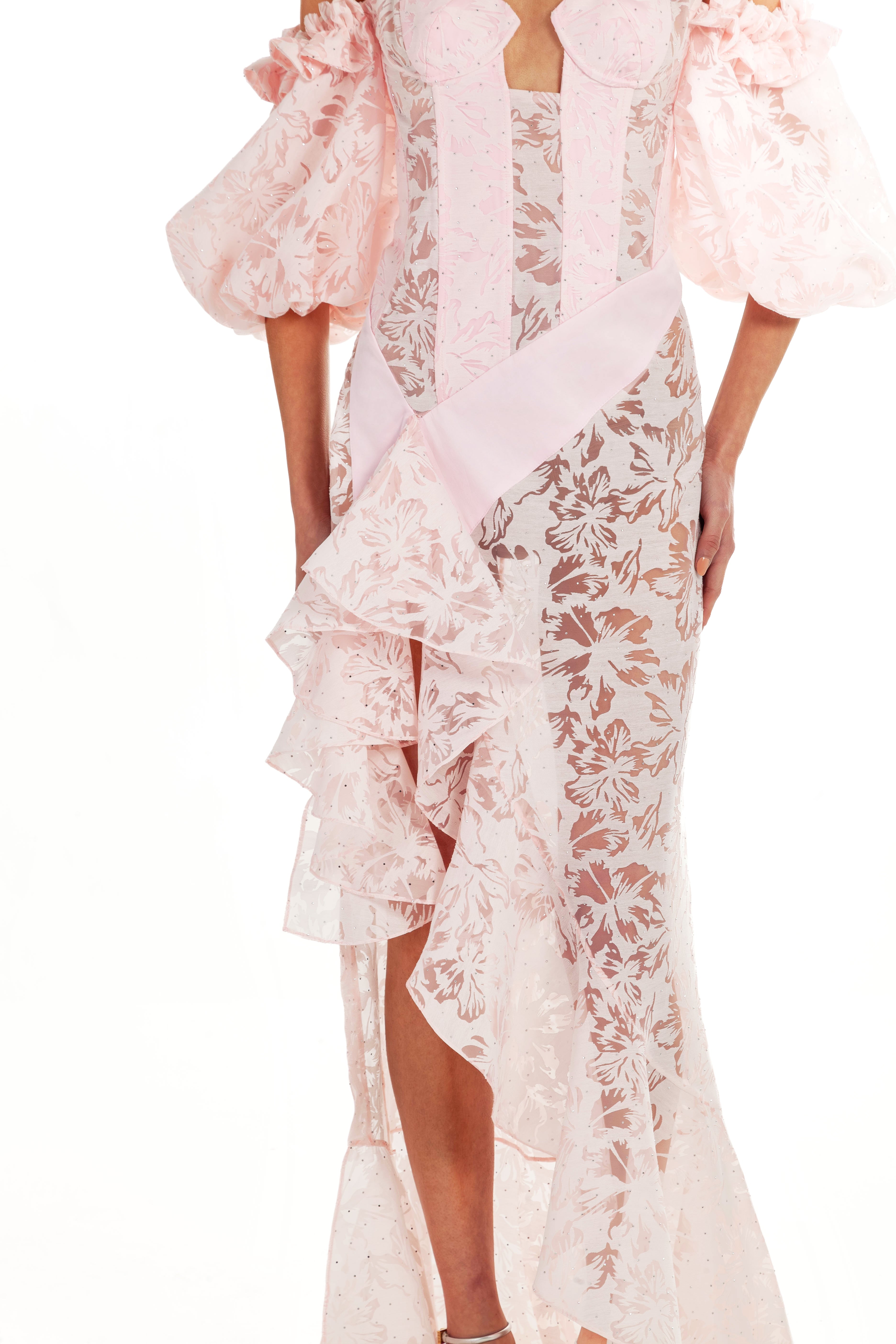 DREAMY PINK PANERO DRESS