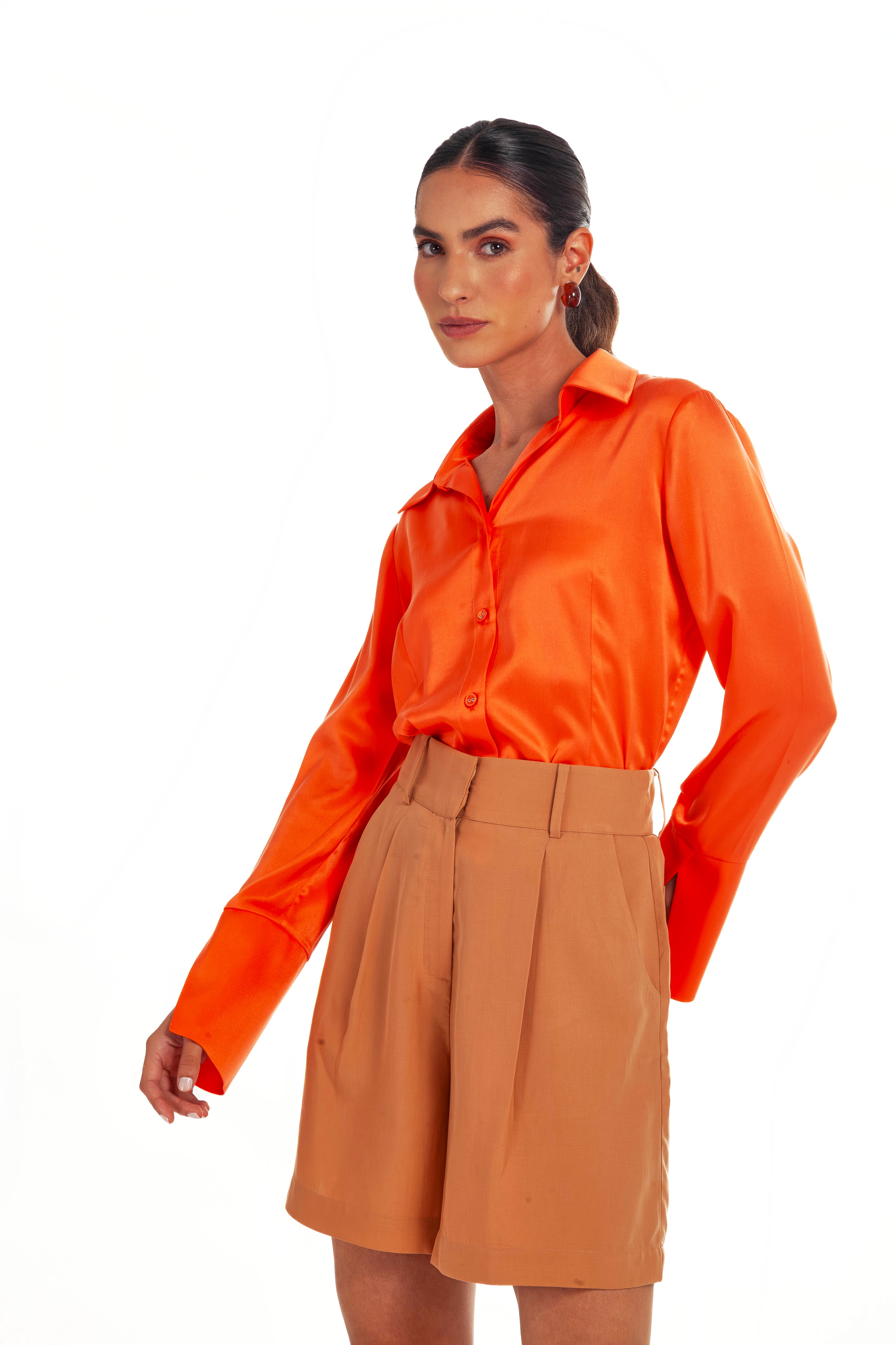 SILK BLOUSE FRONT BUTTONS