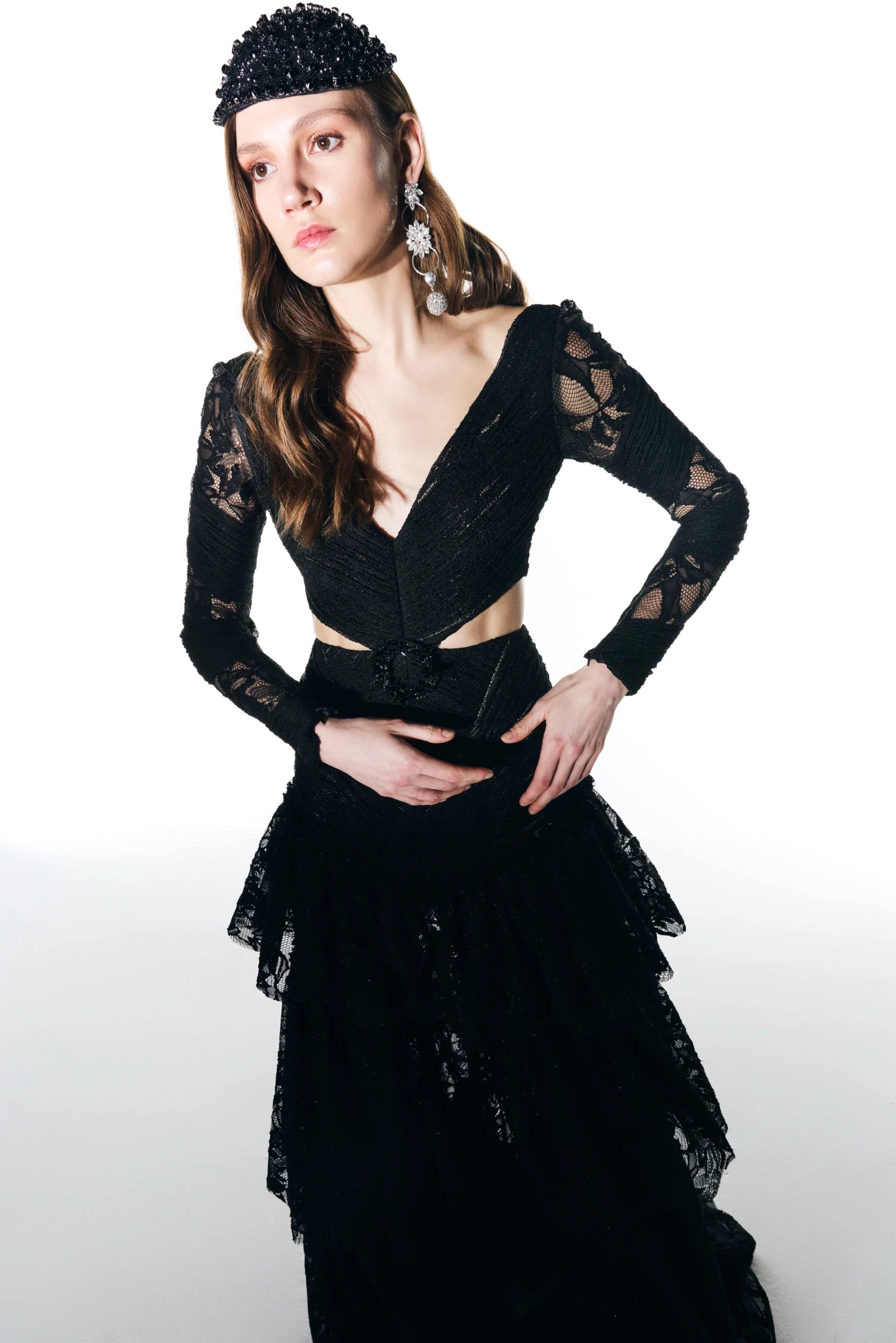 Multi - Layered Skirt Dress